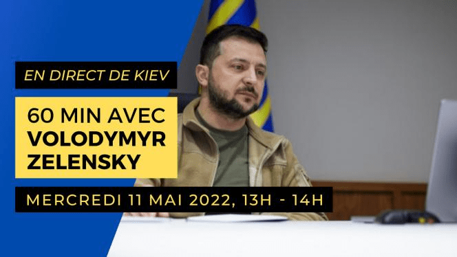 60 min avec le président Zelensky