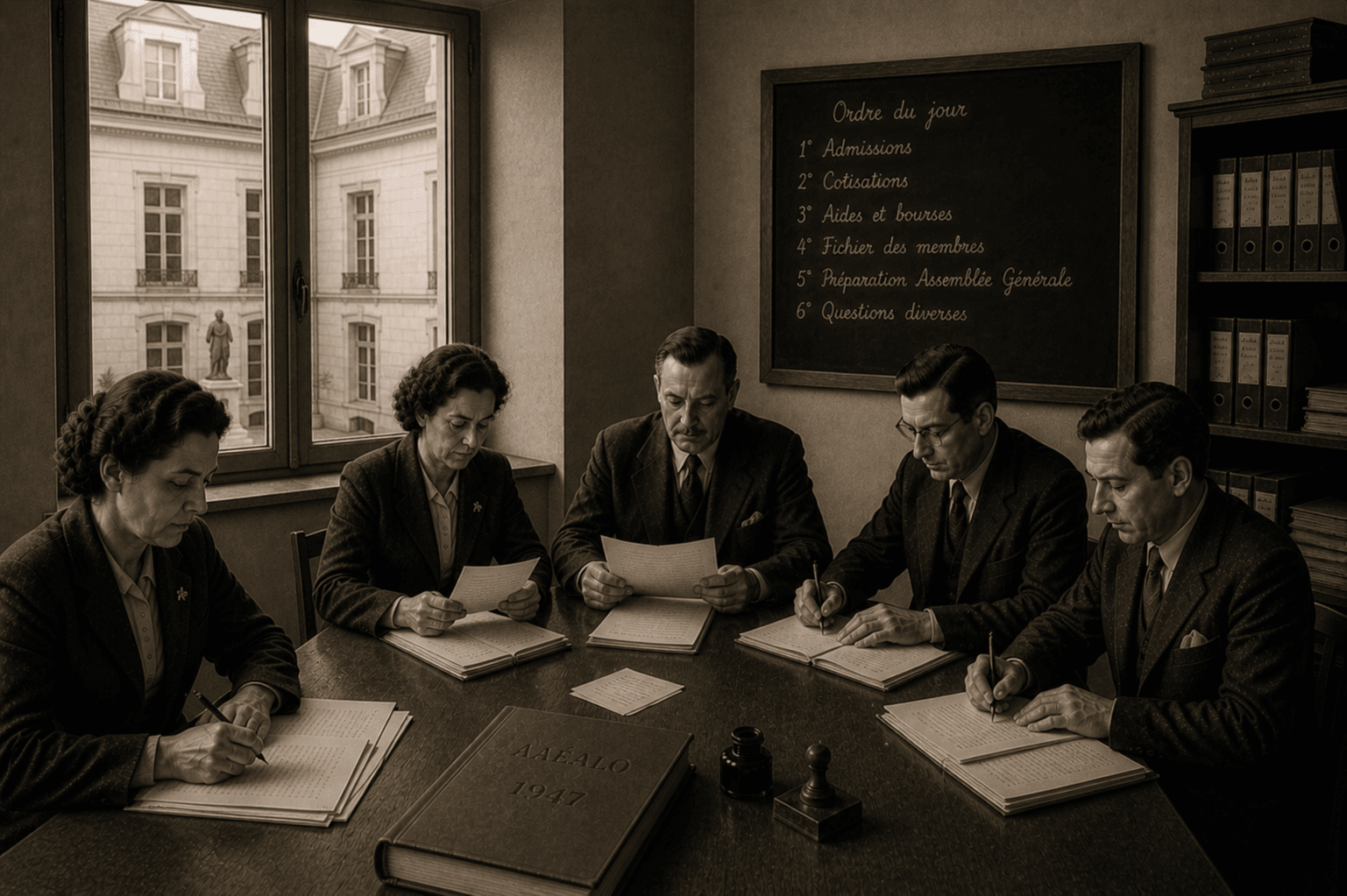 Il était une fois… l’AAÉALO — 1947 : l’expansion retrouvée