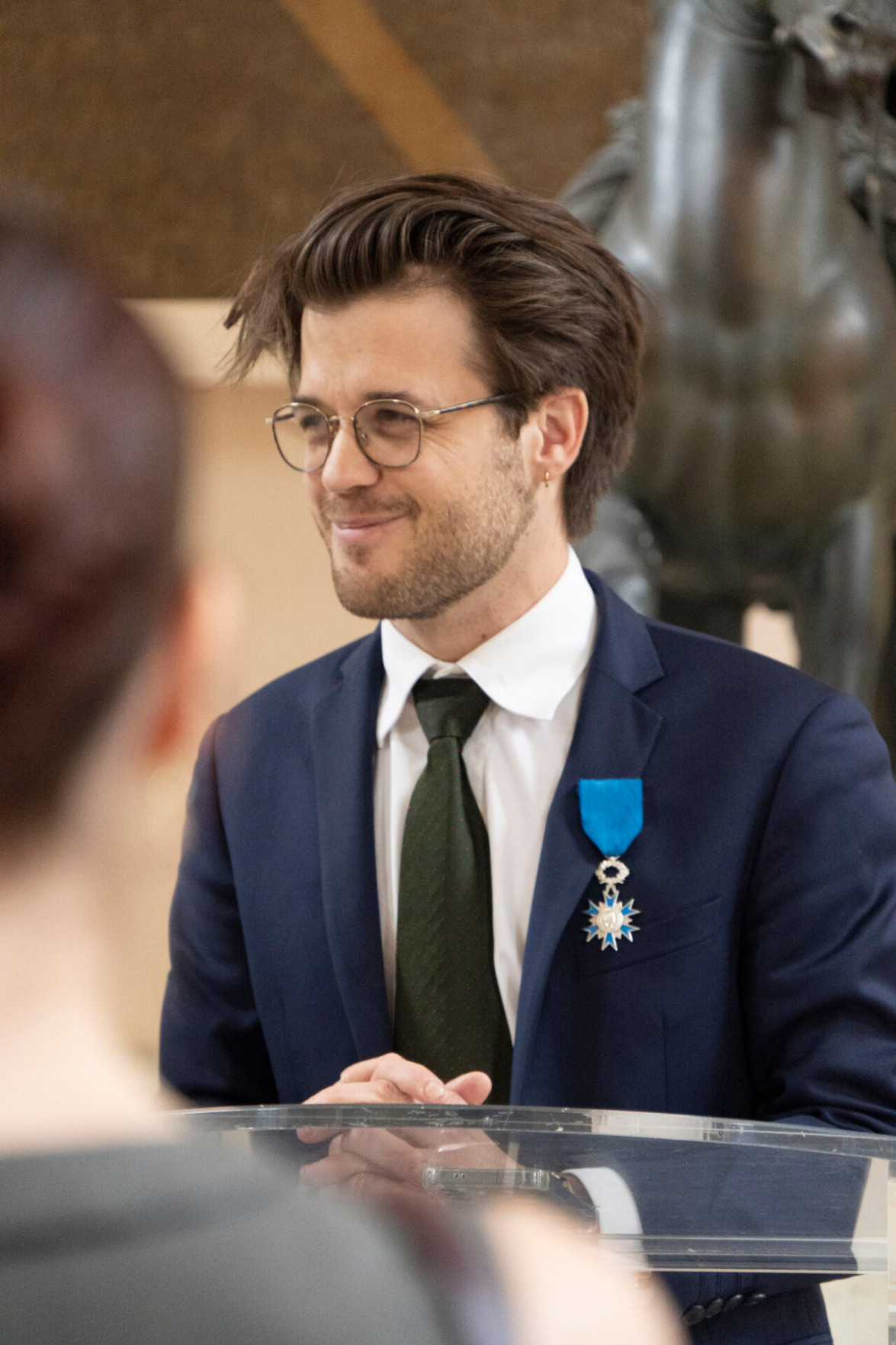 Distinction : Maxime Audinet nommé chevalier de l’Ordre national du Mérite