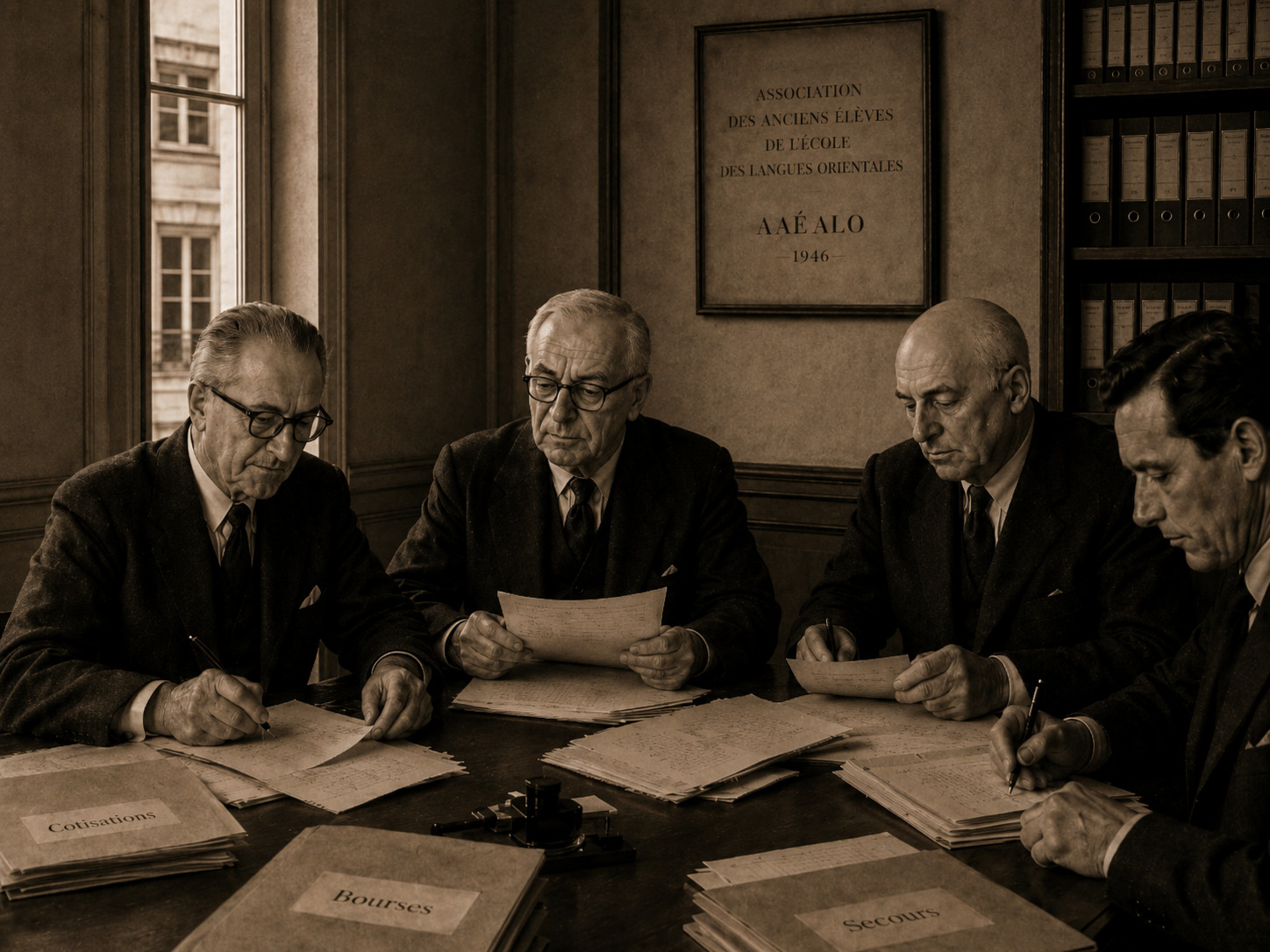Il était une fois… l’AAÉALO — 1946 : remettre l’Association en ordre de marche