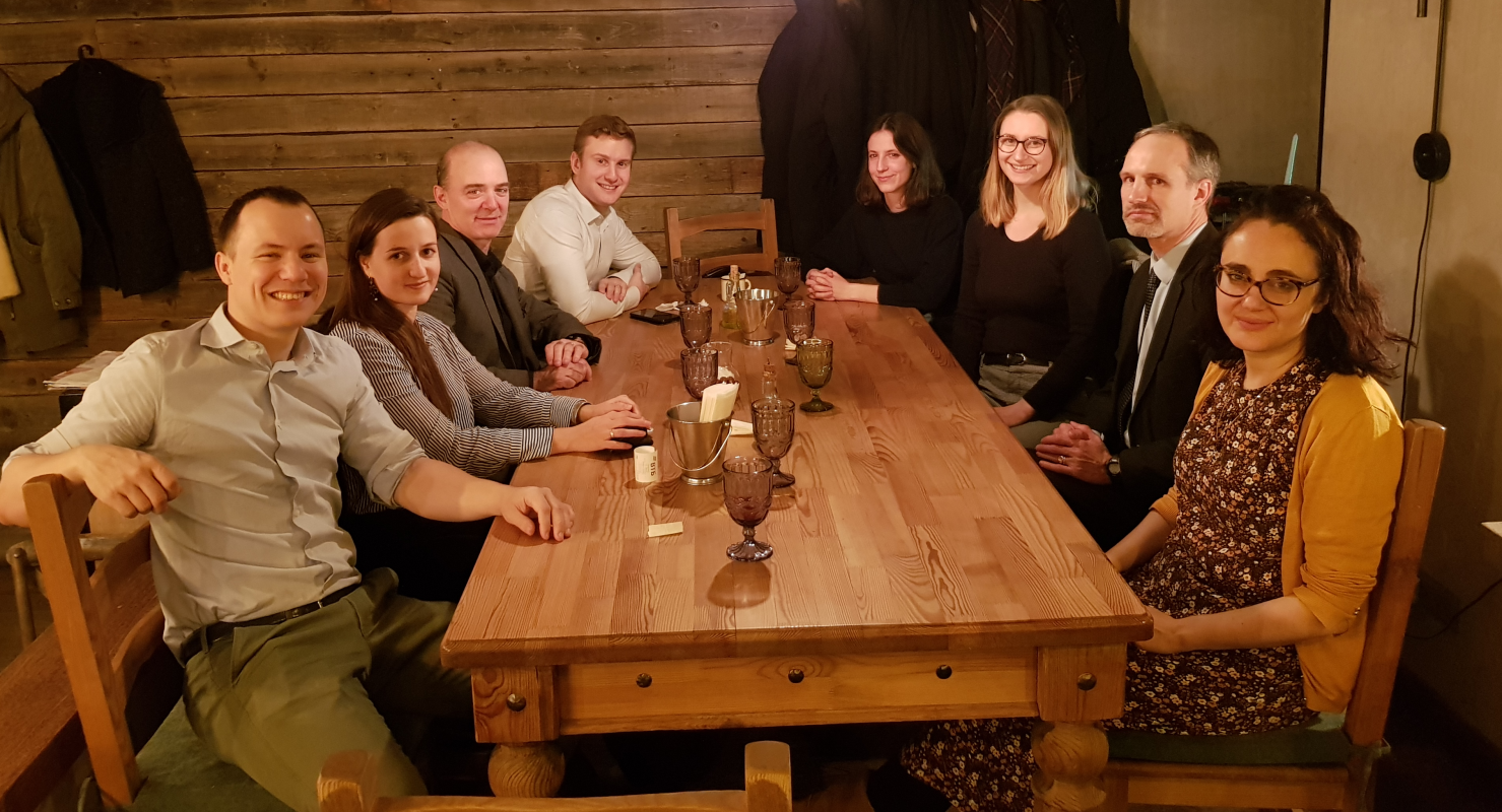 Rencontre entre Julien Vercueil, vice-président de l'Inalco, et les alumni à Moscou