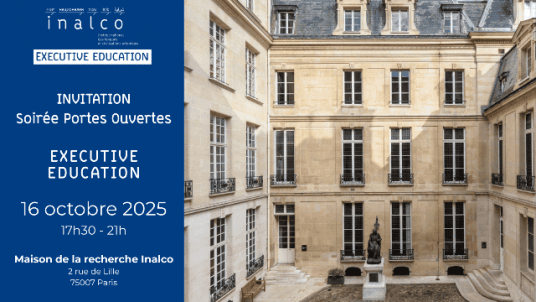 Soirée Portes Ouvertes de l'Inalco Executive Education 